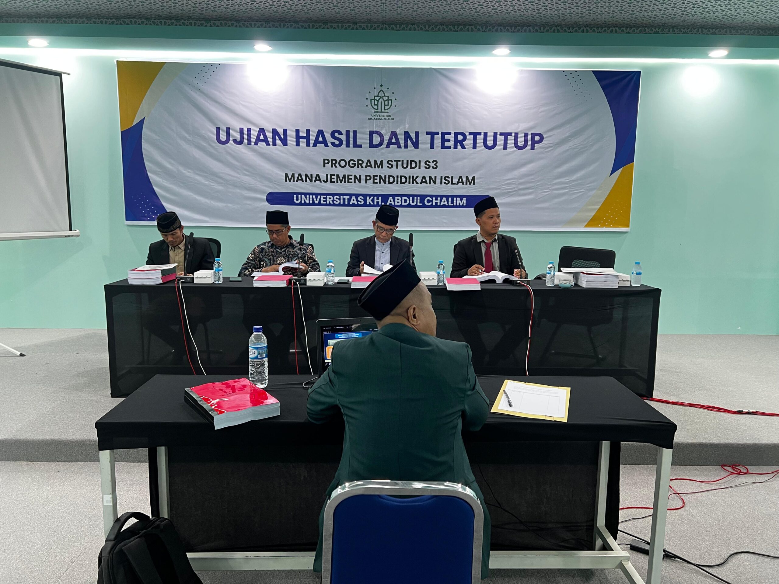 Ujian Hasil Prodi S-3 Manajemen Pendidikan Islam Universitas KH. Abdul Chalim